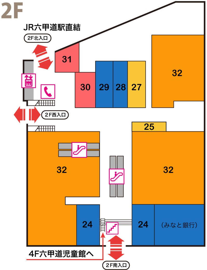 フロアマップ一覧