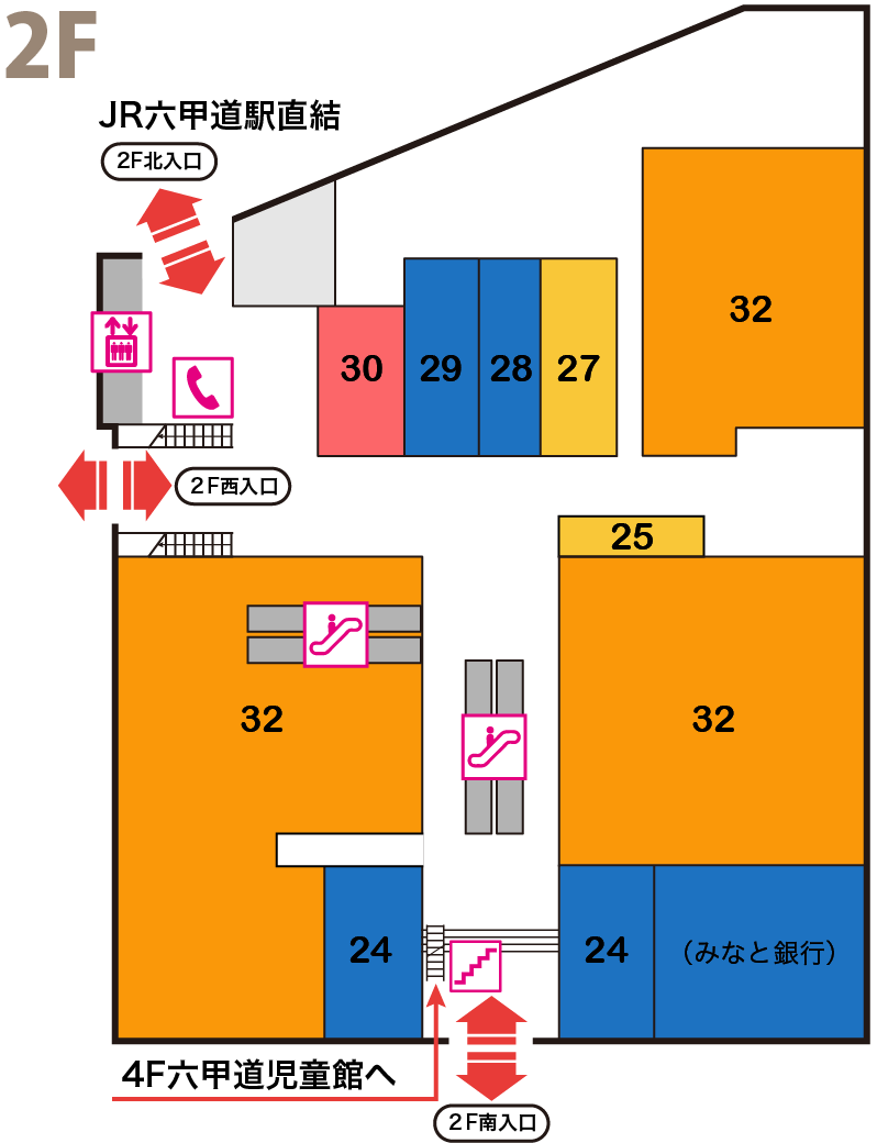 フロアマップ一覧